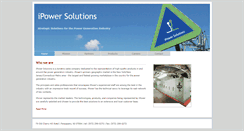 Desktop Screenshot of ipowersolutions.net